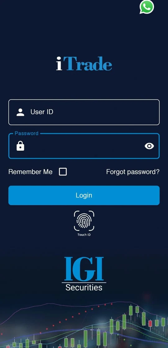 iTrade Terminal screenshot